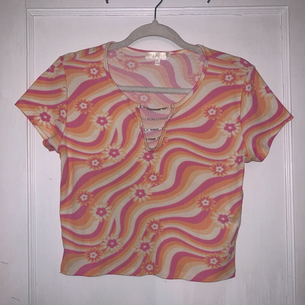 Riley & James Y2K Style Top